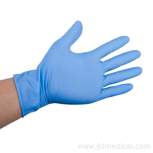 Disposable examination medical nitrile gloves box packing